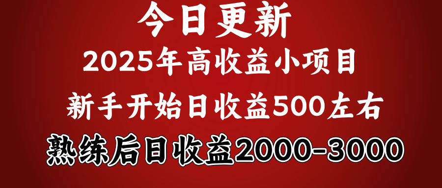 好项目一眼就能看出来，日收益1000，长久可做，2025拼的就是我比你勤奋汇创项目库-网创项目资源站-副业项目-创业项目-搞钱项目汇创项目库